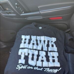 Black Graphic T-Shirt with Bold Text